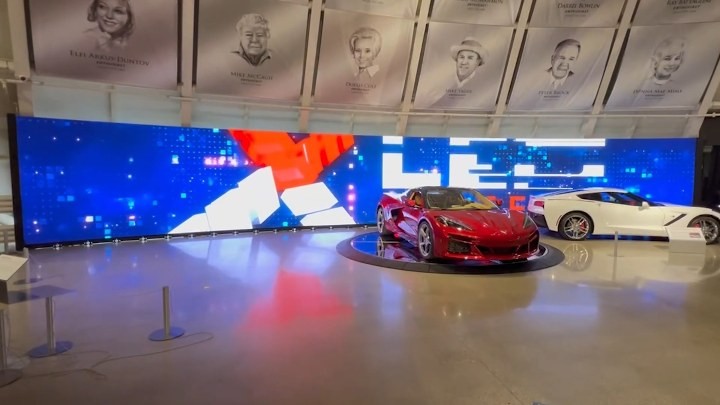 Cars and immersive displays at the National Corvette Museum
