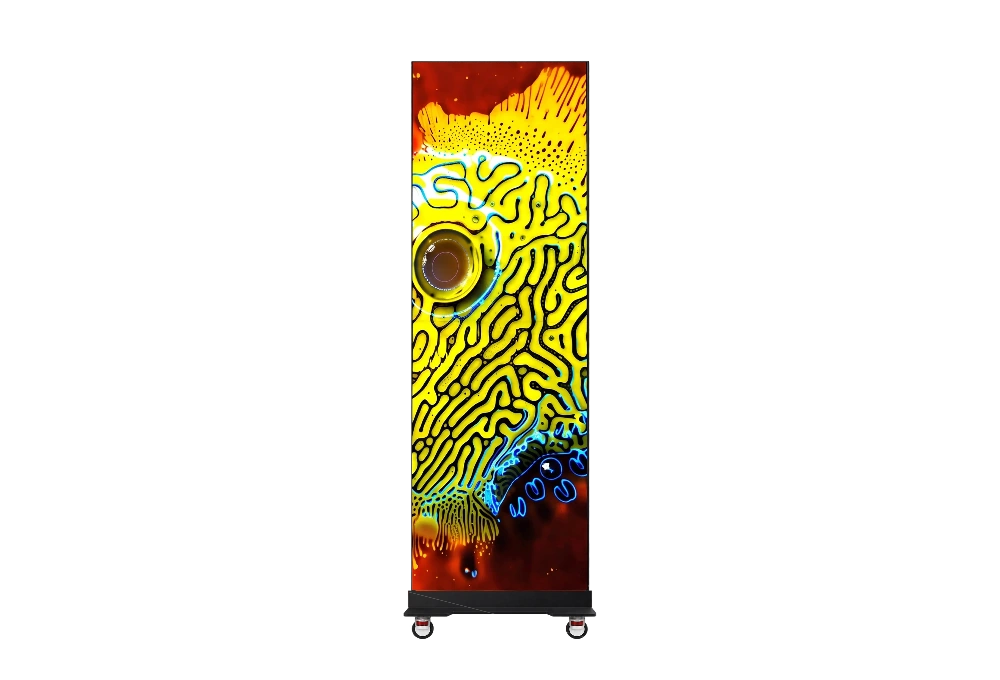 Front-facing X-POSTER display