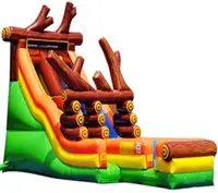 38 Foot Roaring Rapids Water Slide Inflatable Attraction for Event Production in Las Vegas