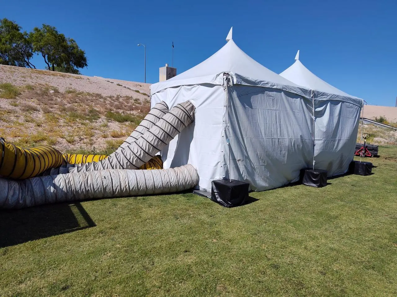 Portable AC Unit Tent Cooling Event Production Las Vegas